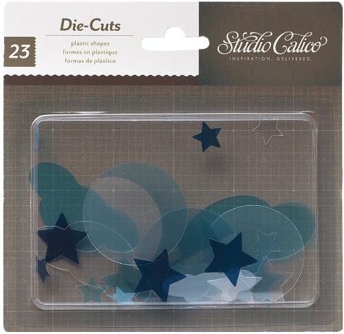 Studio Calico Story Time Baby Boy Cloudy Thin Plastic Shapes