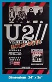 U2 Vertigo Tour Arrowhead Pond & Staples Center Poster 24