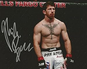 Autographed Mike Brown Photograph - Ufc Wec Strikeforce Pride Fc Mma 8x10 Proof B - Autographed UFC Photos