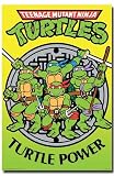 : TEENAGE MUTANT NINJA TURTLES TMNT RETRO POSTER 24761