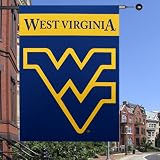 NCAA West Virginia Mountaineers 2-Sided 28-by-40 inch House Banner with  Pole Sleeve