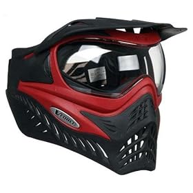 Vforce Thermal Paintball Goggles Mask Anti fog - Reverse Red