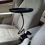 eSmart NEW Car Auto Mount Holder Stand Drink Cup Coffee Clip Table Stand Food Water Tray (Black)