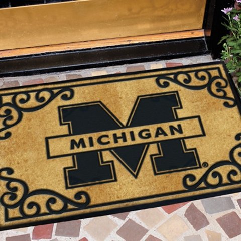 Michigan Wolverines Doormat