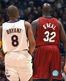 Kobe Bryant Los Angeles Lakers & Shaquille O'Neal Miami Heat Official NBA Licensed 8 X 10 photo