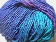 Noro Karuta Royal Blue Turquoise 02 Yarn Silk Wool Cotton 100 Gr Bulky