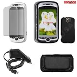 HTC G3/My Touch 3g Slide Combo Rubber Black Protective Case Faceplate Cover + LCD Screen Protector + Rapid Car Charger + Black Horizontal Leather Pouch for HTC G3/My Touch 3g Slide 51IwMKX660L. SL160 HTC G3/My Touch 3g Slide Combo Rubber Black Protective Case Faceplate Cover + LCD Screen Protector + Rapid Car Charger + Black Horizontal Leather Pouch for HTC G3/My Touch 3g Slide