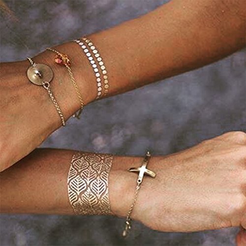 Tribetats flash tattoo bracelets | 4-sheet jewelry-insp…