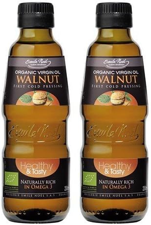 (2 Pack) - Emile Noel - Organic Walnut Oil | 250ml | 2 PACK BUNDLE by Emile Noel