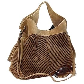 Light Brown Vintage Hand Woven Designer Inspired Hobo Handbag