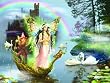 Swan Lake Fairy 1000pc Jigsaw Puzzle by Zorina Baldescu