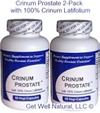Crinum Prostate 2-Pack (60 Vegi Caps per Bottle) CONTAINS NO "Beef Bovine Capsules", or Common Fillers such as Silica, Magnesium Stearate, Talc or Silicon Dioxide. The Only Ingredients are Natural Herbs and Kosher/Vegan Vegetarian Capsules*