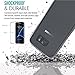 Galaxy S7 Edge Case - MoKo Advanced Halo Series Back Cover with TPU Cushion Technology Corners + Clear Panel for Galaxy S7 Edge 5.5