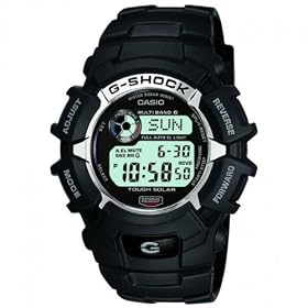 G-Shock Men's Quartz Watch with Grey Dial Digital Display and Black Resin Strap GW-2310-1ER