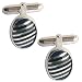 Gift Ideas for Dad - Pair of Cuff Links in Sterling Silver (cflng235)