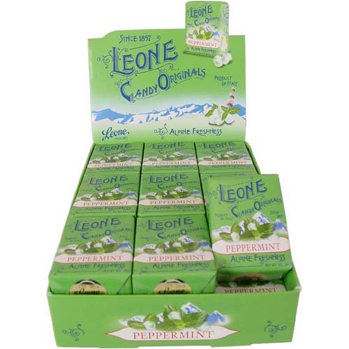 Peppermint Alpine Freshness Leone Mints Digestive retro package Italian vintage mints ,... by Leone