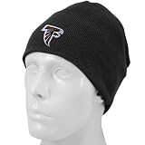 NFL Men's End Zone Uncuffed Knit Hat - K173Z (Atlanta Falcons, One Size Fits All)
