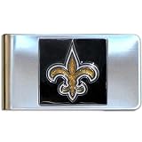 NFL New Orleans Saints Steel Money Clip
