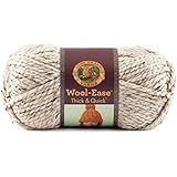 Lion Brand Yarn 640-123E Wool-Ease Thick and Quick Yarn, Oatmeal