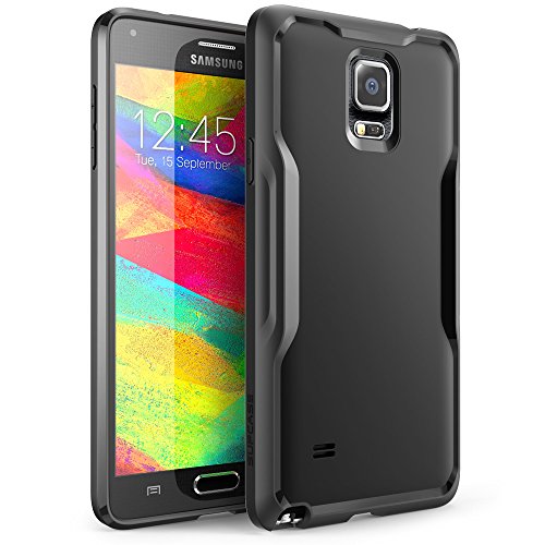 Samsung Galaxy Note 4 Case, SUPCASE Unicorn Beetle Series Premium Hybrid Protective Bumper Case for Galaxy Note 4 (2014 Release), Black/Black