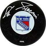 Eddie Giacomin New York Rangers Autographed Hockey Puck
