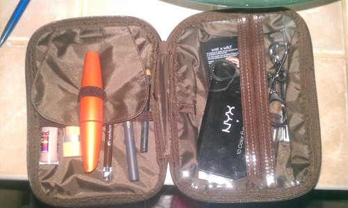 makeup bag expandable