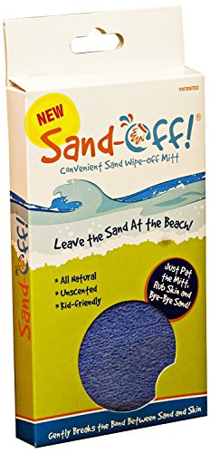 Water Sports Sand-Off! Sand Wipe Off Mitt, Blue