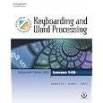 Keyboarding & Word Processing, Lessons 1-60 (with CD-ROM)