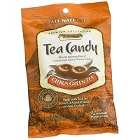 Bali's Best Citrus Green Tea Candy, 5.3-Ounce Bags (Pack of 12)