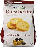 Asturi Bruschettini, Black and Green Olives, 4.23 Ounce