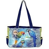 Guy Harvey Friends Of A Feather Medium Tote BLUE