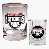 Washington Nationals Rocks Glass and Shot Glass Set