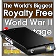 World's Biggest WWII Royalty Free Stock Footage Collection in High Definition