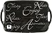 Price & Kensington Script Black Tray, 49X30Cm