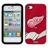 NHL Detroit Red Wings - Home Jersey design on AT&T, Verizon, and Sprint iPhone 4 / 4S Guardian Case by Coveroo
