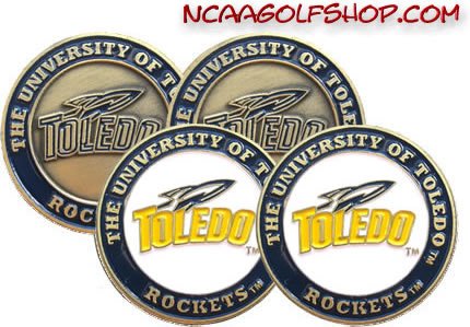 Toledo Rockets Golf Ball Markers