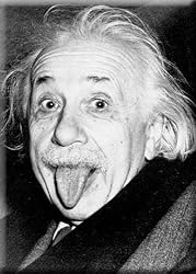 Albert Einstein Tongue Refrigerator Magnet