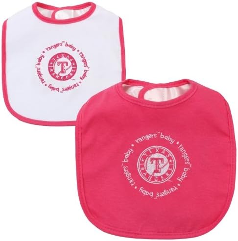 Baby Fanatic Bib, Texas Rangers, 2 Count