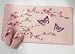 Cherry Blossom & Butterflies Non Slip Bath Rug by Collections Etc