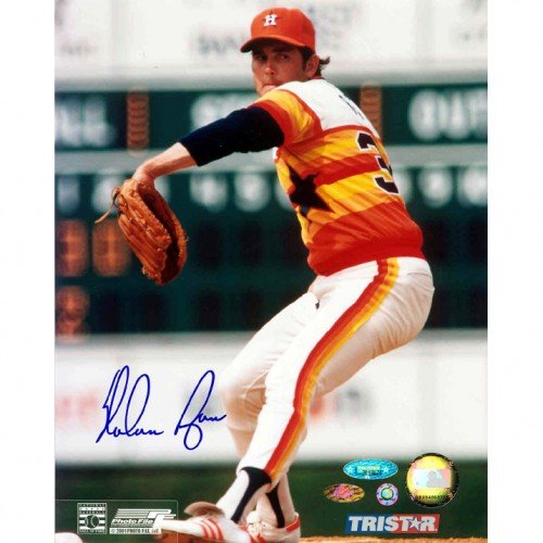 Nolan Ryan Autographed/Hand Signed Houston Astros 8x10 Photo