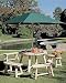 Outdoor Living : Northern White Cedar Round Umbrella Table Group