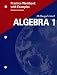 Algebra 1: Practice Workbook With Examples width=