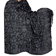 Shawl and Wrap Wool Jacquard Design 80 x 40 inches (jmwr739r)