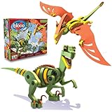 Bloco Toys Inc Velociraptor and Pterosaur