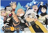 Soul Eater: Group Sky Background Anime Wall Scroll