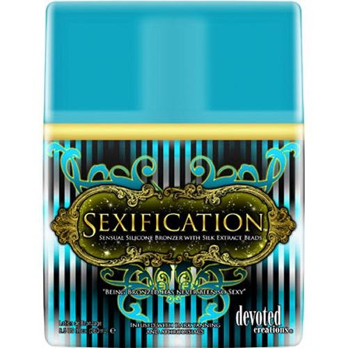 best indoor tanning lotion 2012:Devoted Creations Sexification Sensual Silicone Bronzer Silk Extract Beads Tanning Lotion 8.5 oz.
