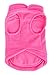 EXPAWLORER Polar Fleece Vest Dog Clothes - Fall Dog Sweater Pet Clothing, Warm Soft Pullover Sleeveless Dog Jacket with Small Pocket, Cold Winter Coat for Small Medium Large Dogs (Hot Pink, L)