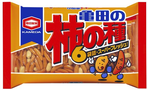 亀田製菓 亀田の柿の種6袋詰 210g×6袋 亀田製菓 亀田の柿の種6袋詰 210g×6袋