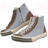 Indian インディアン ストライプ柄 キャンバス ハイカット スニーカー クラシック シューズ ID-157 HICKORY