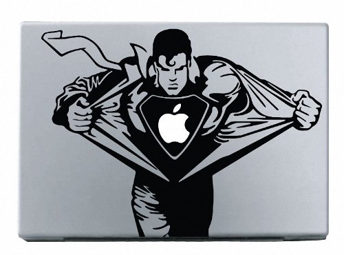  Superman Macbook Decal Mac Apple skin sticker